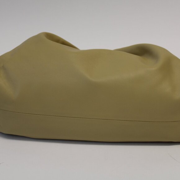 Bottega Veneta Olive Leather The Pouch Clutch Bag - Picture 4 of 5